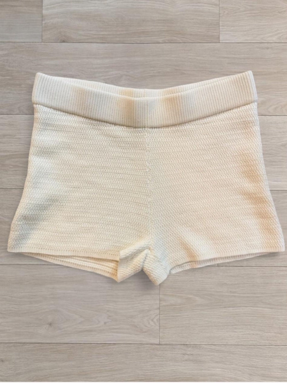 Forever 21 White Knit Shorts